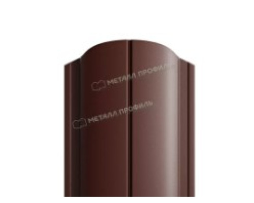 Штакетник Металл Профиль Ellipse-O 19×126, Puretan 0,5 мм в Ступино