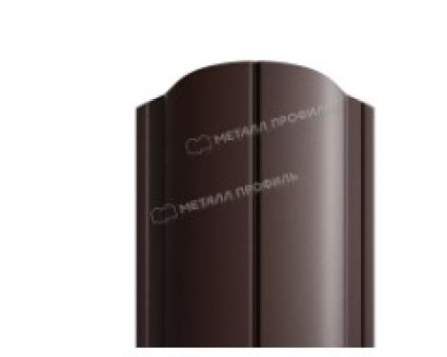 Штакетник Металл Профиль Ellipse-O 19×126, Puretan 0,5 мм в Ступино