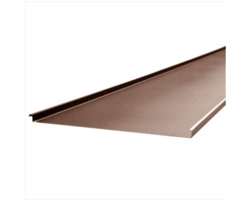 Фальцевая картина 0,5 мм 1300x625 GreenCoat Pural BT SSAB Zn 275 глянцевый