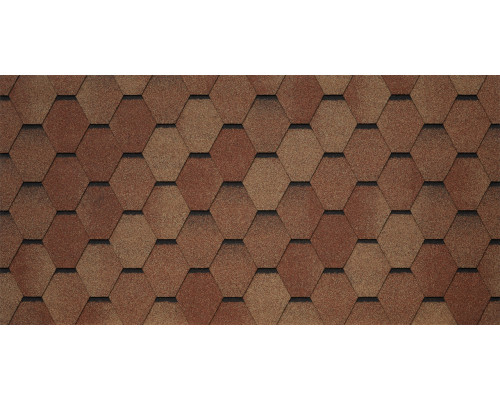 Гибкая черепица Тегола UNICA VENETO Terracotta 206, терракота в Ступино