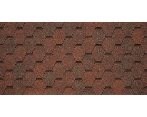 Битумная черепица Тегола Венето Ноккиола 418 (коричневый фундук) в Ступино